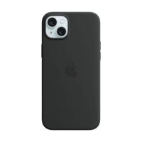 Apple iPhone 15 Plus Silicone Case with MagSafe - Black