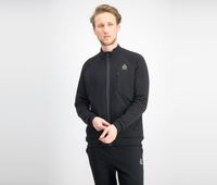 Mens Knit Track Jacket  Black - thumbnail
