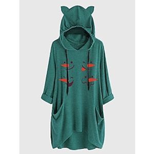 Inspired by Ah My Goddess T-shirt Spandex Pattern Graphic Hoodie For Women's / Puff Balloon miniinthebox