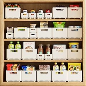 2PCs Set Flexible Clothes Storage Boxes Kitchen Storage Drawer Organizers Office Desk Medicine Bins Kitchen Gadget Scalable Storage Box Clothing Cabinet Storage Basket Kitchen Desktop Storage Box Lightinthebox
