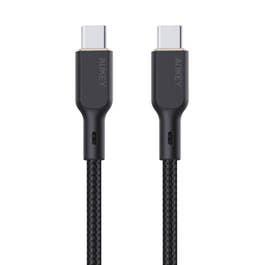 AUKEY CB-KCC101 Circlet Blink 100W 1m Aramid Fiber Core USB C to USB C Cable PD Cable, Black