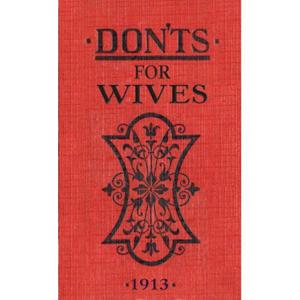 Don'ts For Wives | Blanche Ebbutt