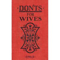 Don'ts For Wives | Blanche Ebbutt