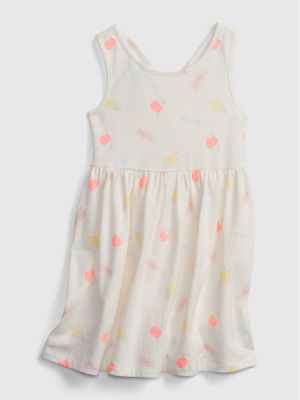 Toddler Cross-Back Skater Dress Toddler Cross-Back Skater Dress