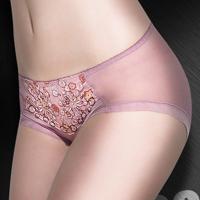 Sexy Embroidery See Through Lace Panties - thumbnail