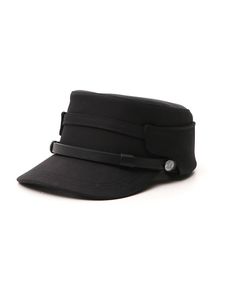 Black Cotton Hat
