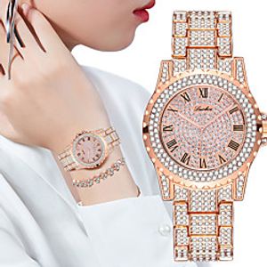 Women's Steel Band Watches Analog Quartz Stylish Glitter Sparkle Chronograph Cute Creative miniinthebox
