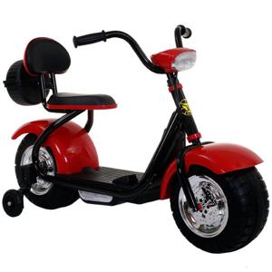 Megastar Licensed 6V Ride On Electric Toy Balance Coco Harley Motorcycle - Red (UAE Delivery Only)