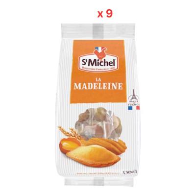 St Michel 10 Madeleines Wrap Sponge Cakes 9X250G