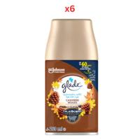 Glade Automatic Spray Refill Poker Cashmere Woods Pack Of 6