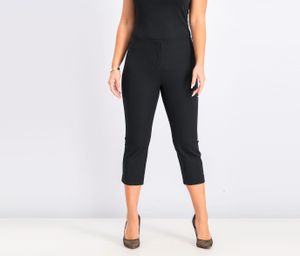 Petite Cropped Pants  Deep Black
