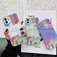 Phone Case For Apple Back Cover iPhone 12 Pro Max 11 SE 2020 X XR XS Max 8 7 Shockproof Dustproof Lines / Waves Graphic TPU miniinthebox - thumbnail
