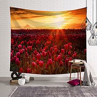 Wall Tapestry Art Decor Blanket Curtain Hanging Home Bedroom Living Room Decoration Polyester Lightinthebox - thumbnail
