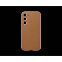 Samsung Case S23 Plus Leather Cover Brown