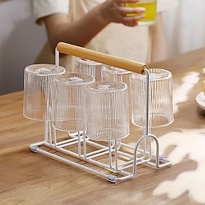 Wrought Iron Cup Holder Storage Rack Coffee Mug Drying Stand Desktop Glass Cup Organizer Rack Mug Drying Drain Rack Holder Lightinthebox Wrought Iron Cup Holder Storage Rack Coffee Mug Drying Stand Desktop Glass Cup Organizer Rack Mug Drying Drain Rack Holder Lightinthebox