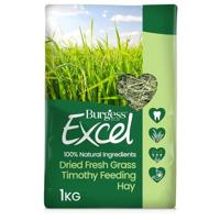 Burgess Excel Feeding Hay Dried Fresh Grass For Rabbits 1KG