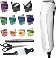 Remington ColourCut Hair Clipper & Trimmer Shaver Kit for Men, White, REHC5035