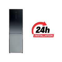 Hitachi 366Ltr French Bottom Freezer Refrigerator-RBG410PUK6, Gradation Gray Color - thumbnail