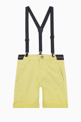 Suspender Dungaree Shorts Suspender Dungaree Shorts