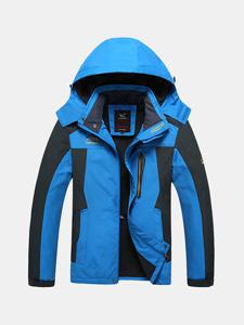 6XL Plus Size Outdoor Hooded Jacket