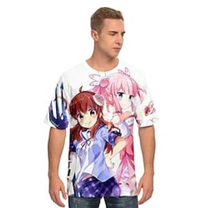 Inspired by The Demon Girl Next Door Yoshida Yuuko Cosplay Costume T-shirt 100% Polyester Pattern Harajuku Graphic Kawaii T-shirt For Men's  Women's  Couple's Lightinthebox