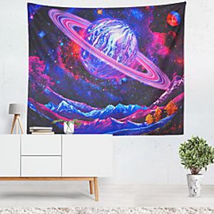 Planet Mystery Colorful Sky Wall Tapestry Art Decor Blanket Curtain Hanging Home Bedroom Living Room Decoration Polyester miniinthebox