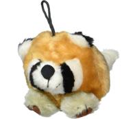 Petmate Zoobilee Raccoon Squatters Plush Dog Toy