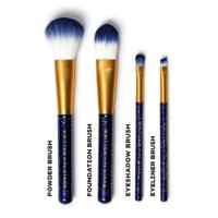 Legami Set of 4 Makeup Brushes - Oh My Glow!- Stars