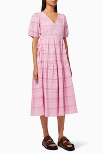 Yaseva Midi Dress in Organic Cotton
