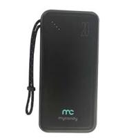 Mycandy Charging Bundle BND100 PB 10K mAh Travel Charger PD20W Car Charger PD20W, Black