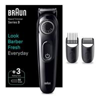 Braun BT 3410 Beard Trimmer 3 With Precision Wheel/3 Styling Tools/50 Mins Runtime - thumbnail