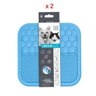 M-Pets Lecca Mat Blue Medium (Pack of 2) M-Pets Lecca Mat Blue Medium (Pack of 2)
