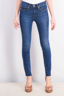 Womens Stretch Rue Skinny Jeans Denim Blue Womens Stretch Rue Skinny Jeans Denim Blue