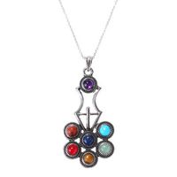 Seven Color Stone Chakra Necklace