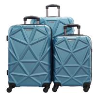 PARA JOHN PJTR3126 MATRIX 3 Pcs Trolley Luggage Set, BLUE