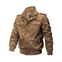 Plus Size Washed Military Jacket