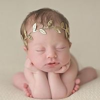 1pcs Toddler Girls' Sweet Trees / Leaves Hair Accessories Silver / Gold / Headbands miniinthebox - thumbnail