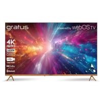 Gratus WebOS Powered 4K Edgeless UHD 58 Inch LED SMART TV With ThinQ AI, Quad Core Processor, Dolby Audio, Model- LT58W4K23H