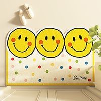 Cartoon Cute Wind Entrance Door Mat Can Be Cut Scraped Scraped Dirt Resistant Anti Slip Silk Ring Mat Lightinthebox - thumbnail