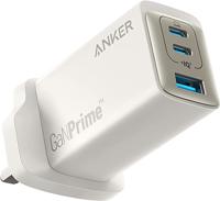 Anker 735 Charger (GaNPrime 65W) Charger - 2 USB-C And 1 USB-A Golden - A26682B1