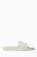 Slide Sandals in Quilted Rubber - thumbnail