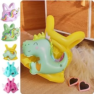 Thickened Children'S Cute Dinosaur Pool Inflatable Swimsuit Baby Buoyancy Vest Life Jacket Swimming Ring Lightinthebox
