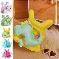 Thickened Children'S Cute Dinosaur Pool Inflatable Swimsuit Baby Buoyancy Vest Life Jacket Swimming Ring Lightinthebox - thumbnail