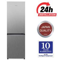 Hitachi 410L Gross Bottom Mount Double Door Refrigerator | RB410PUK6PSV | 2 Doors No Frost Fridge Freezer | Inverter Control With Dual Fan Cooling...