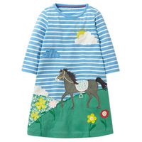 Girls Long Sleeve Princess Dress