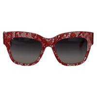 Dolce Gabbana Sicilian Lace Accented Designer Sunglasses (GLA1180)