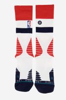 Mens Core Wizards Crew Socks  White/Red - thumbnail