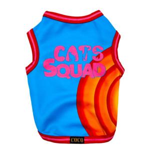 Coco Pets Cat Squad Jersey- 2XS