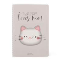 Legami Notebook - Quaderno - Medium (A5) - Plain - Kitty - thumbnail