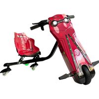 Megastar Megawheels Dragonfly Drifting Electric Scooter 36 V 3 Wheels With Key Start - Red Blue (UAE Delivery Only)